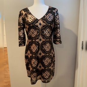 Like new sequin mini dress. Size M/L. Worn once